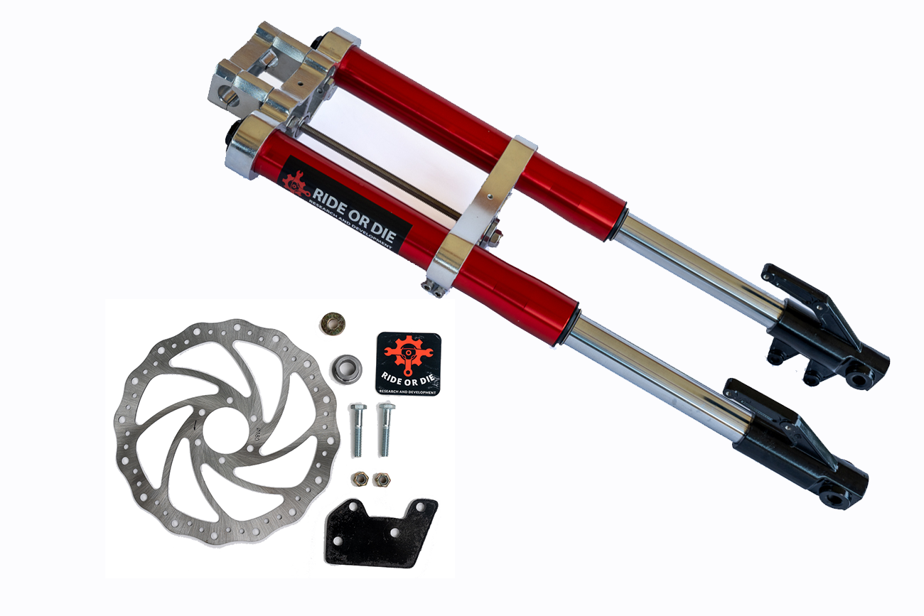 Razor MX/SX/RSF Fork Fully Bolt-On Suspension Upgrade Kit Ride or Die R&D