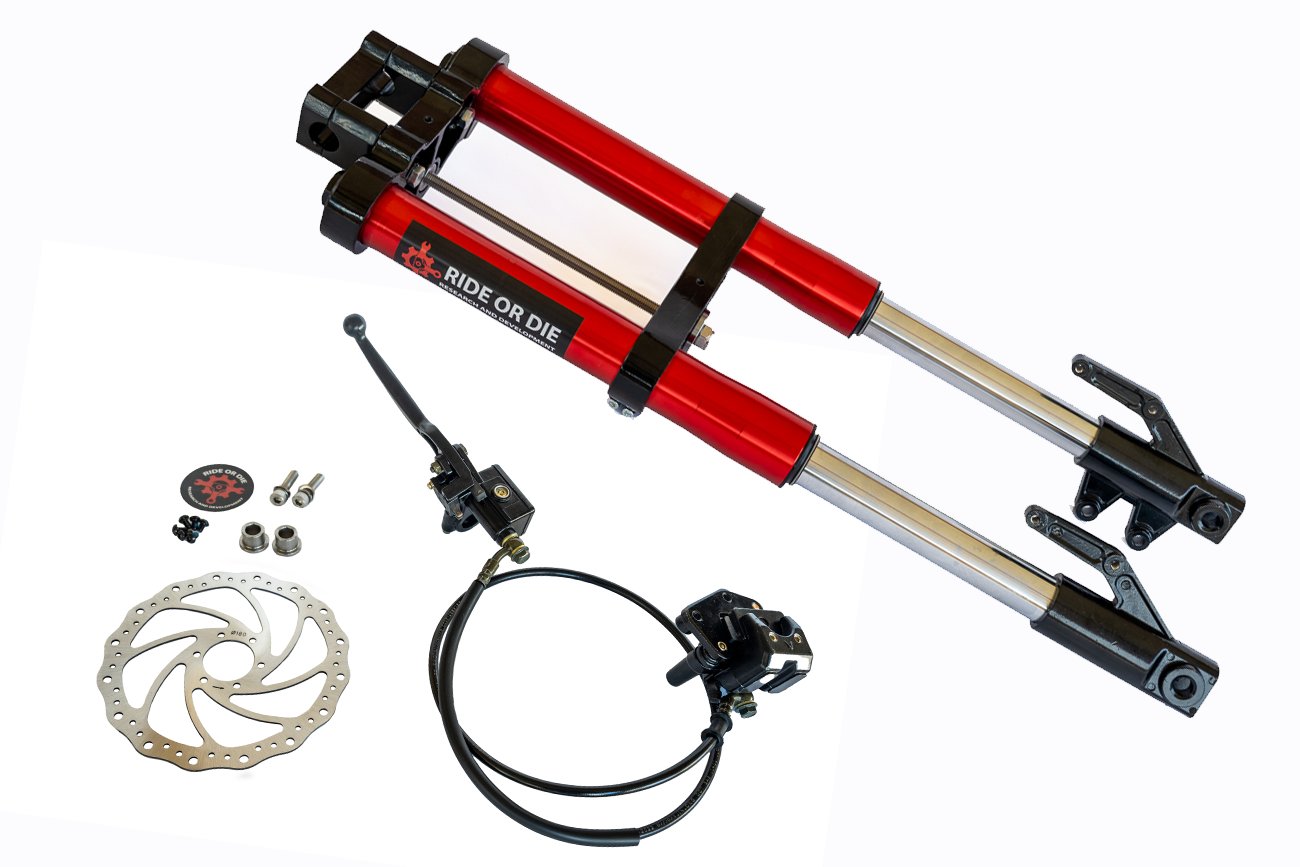 Razor MX/SX/RSF Fork Fully Bolt-On Suspension Upgrade Kit Ride or Die R&D