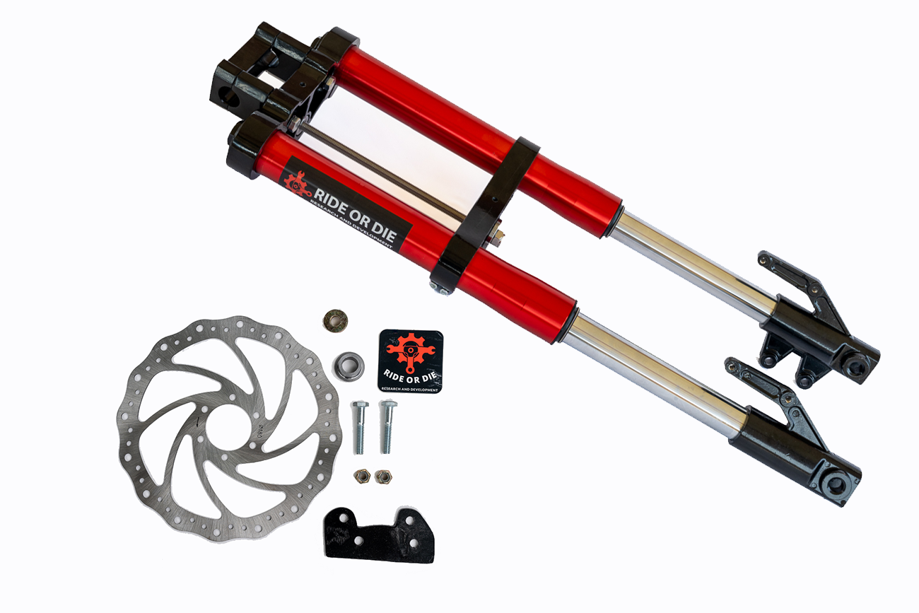 Razor MX/SX/RSF Fork Fully Bolt-On Suspension Upgrade Kit Ride or Die R&D