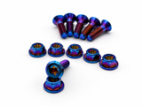 Titanium Sprocket Bolt Kit (Collective) Warp9Racing