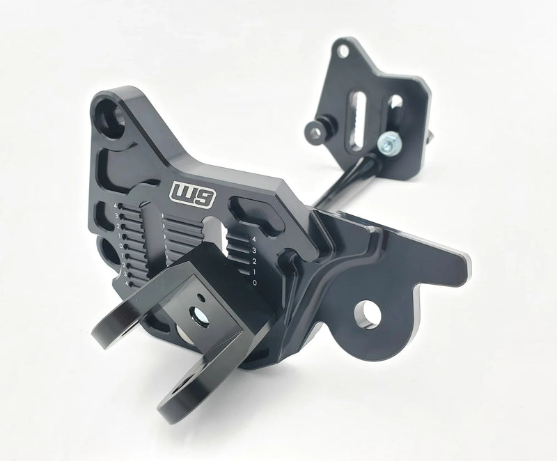 Warp 9 Ultra Bee Adjustable Foot Peg Mount Modded Moto Co