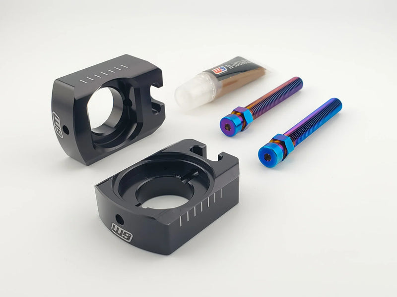Warp 9 Ultra Bee Axle Block Modded Moto Co