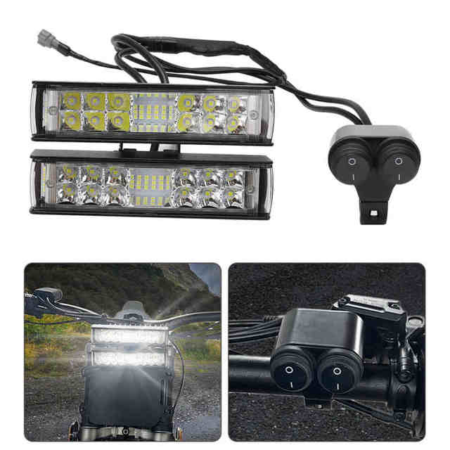 Double Decker Headlight - MX4-Light Bee X Segron Universe