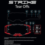 STRIKE Laminated Tear-offs Zeal Racing