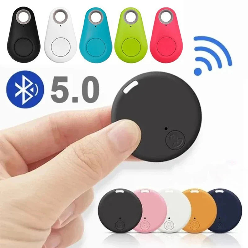 Mini GPS Locator AntiLost Alarm Wallet Keychain Smart Tag Bluetooth-Compatible Tracer Keychain Dog Pet Child Tracker Key Finder LUNDY'S
