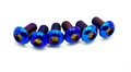 Titanium Front Rotor Bolts - E-Moto (Set of 6) axbolts