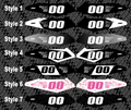Side Fender E-Bike Decals LBX/Eride Pro JBP