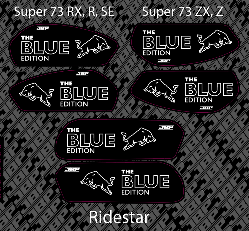 Energy Edition Super 73/Ridestar Battery Decals JBP