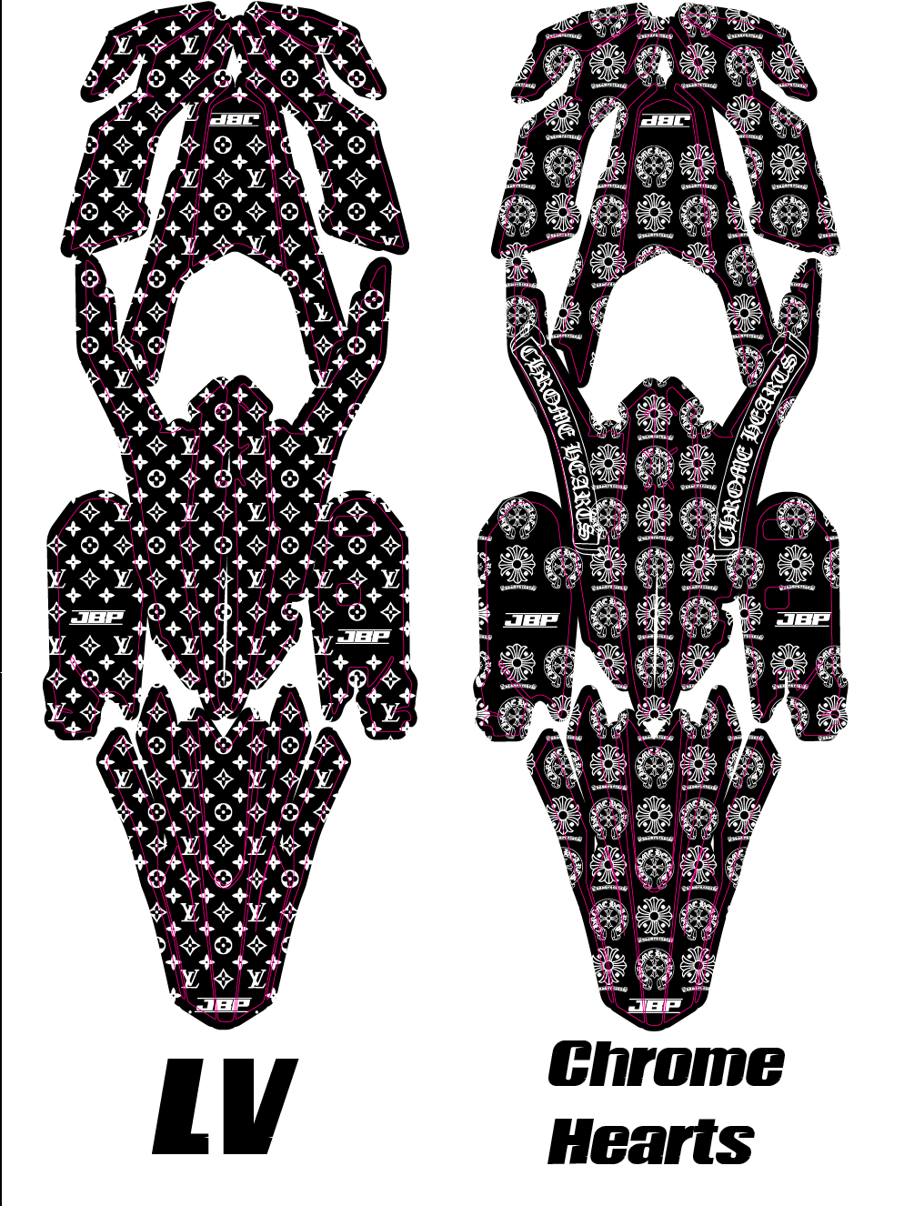 Designer Ultra Bee Plastics Wraps JBP