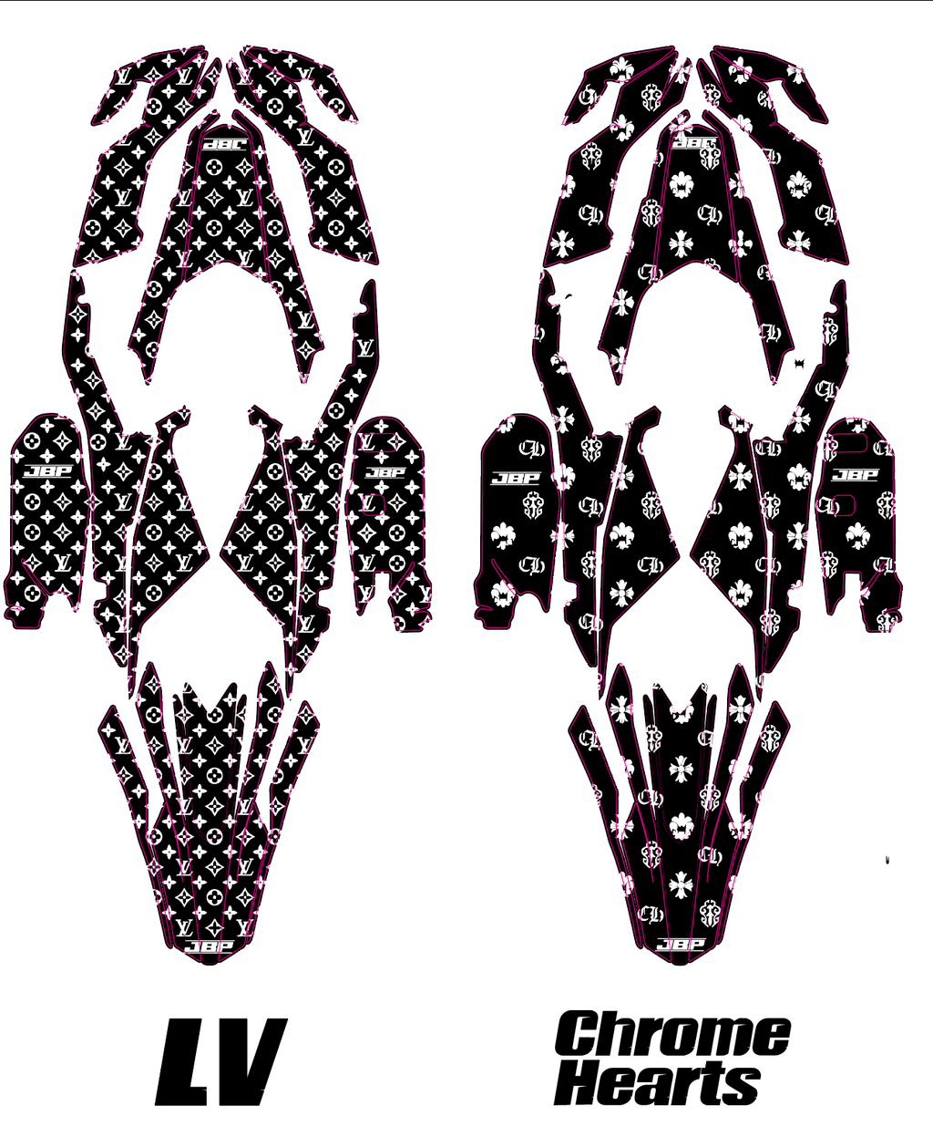 (R-Tech) Designer Ultra Bee Plastics Wraps JBP