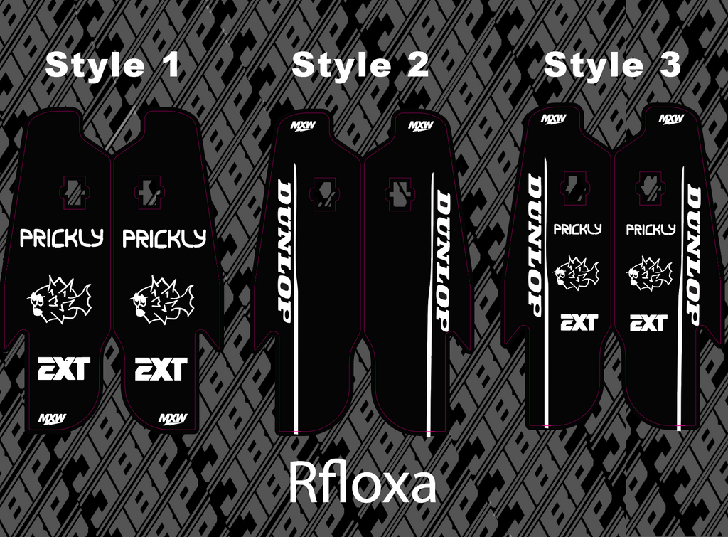 Rfloxa Fork Guard Decals JBP