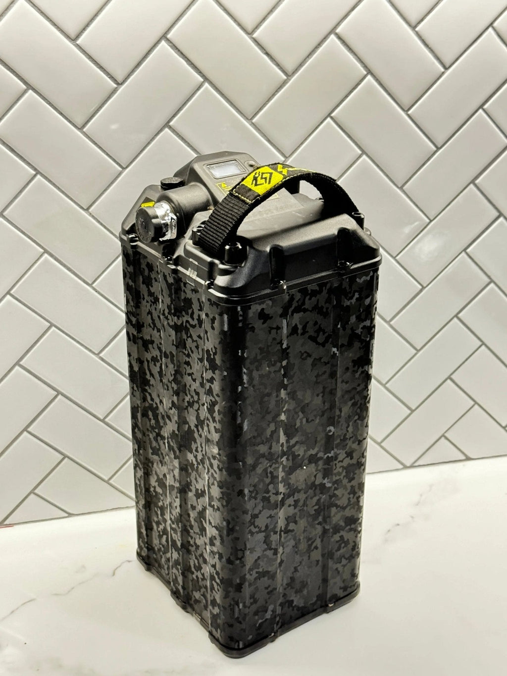 E-Bike ShadowSlate Black Camouflage Wrap MXwraps