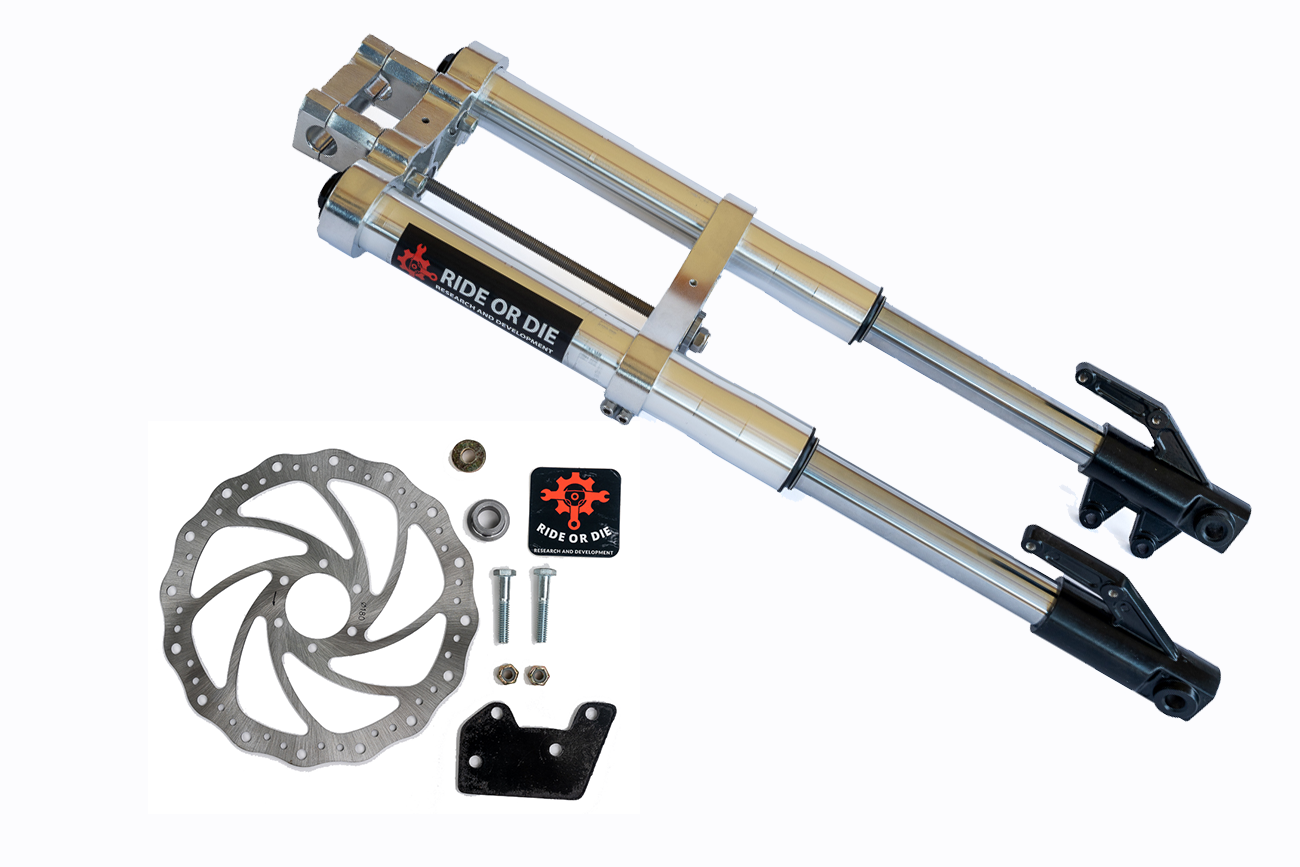 Razor MX/SX/RSF Fork Fully Bolt-On Suspension Upgrade Kit Ride or Die R&D