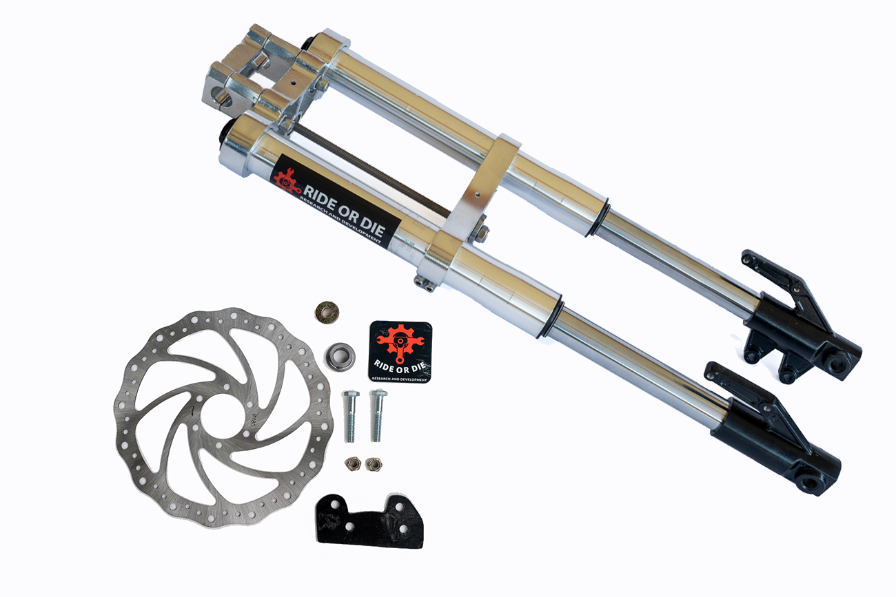 Razor MX/SX/RSF Fork Fully Bolt-On Suspension Upgrade Kit Ride or Die R&D
