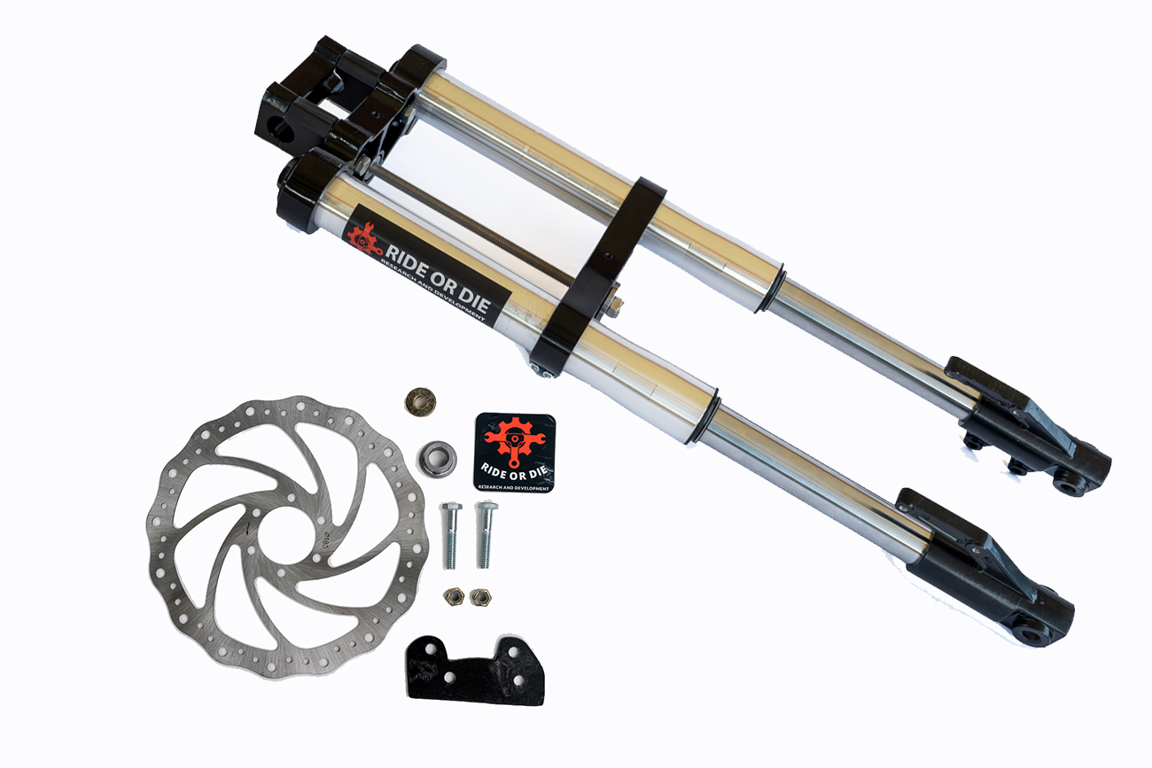 Razor MX/SX/RSF Fork Fully Bolt-On Suspension Upgrade Kit Ride or Die R&D
