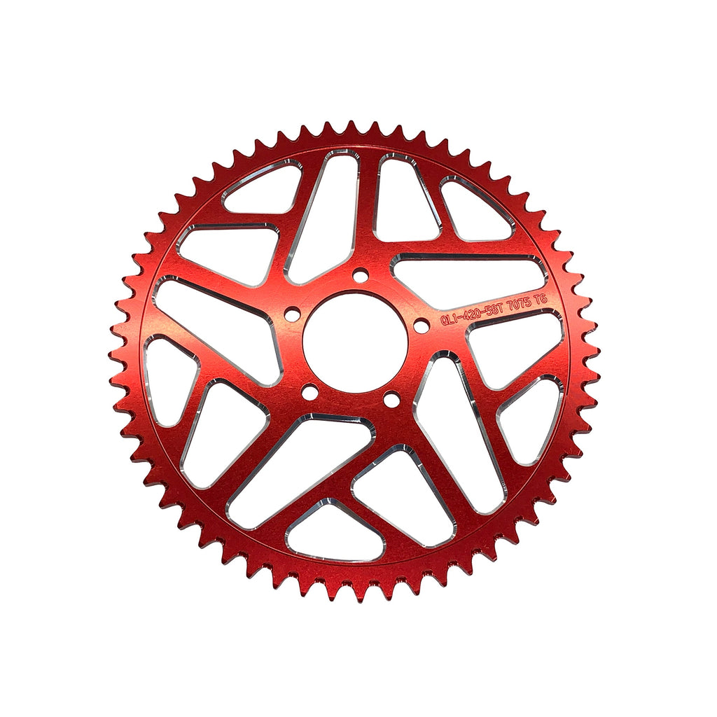 Aluminum Rear Sprocket | Surron LBX | Talaria Sting MX3 / MX4 | E Ride Pro | Rawrr Mantis X eDirtyBike