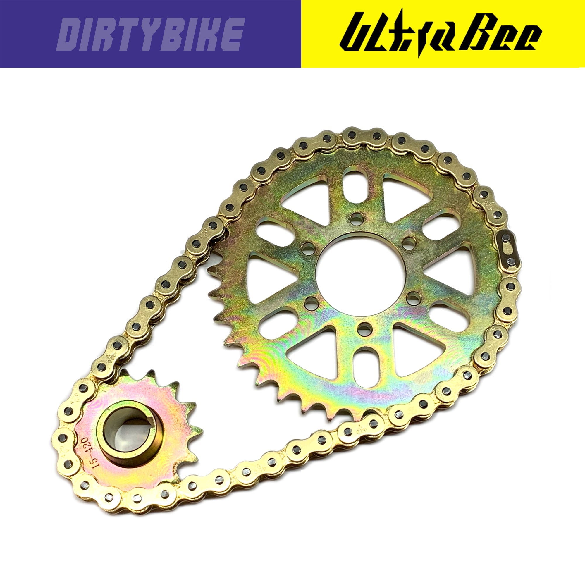 Primary Belt to Chain Conversion Kit | 420 | Sealed X-Ring | Surron Ultra Bee eDirtyBike