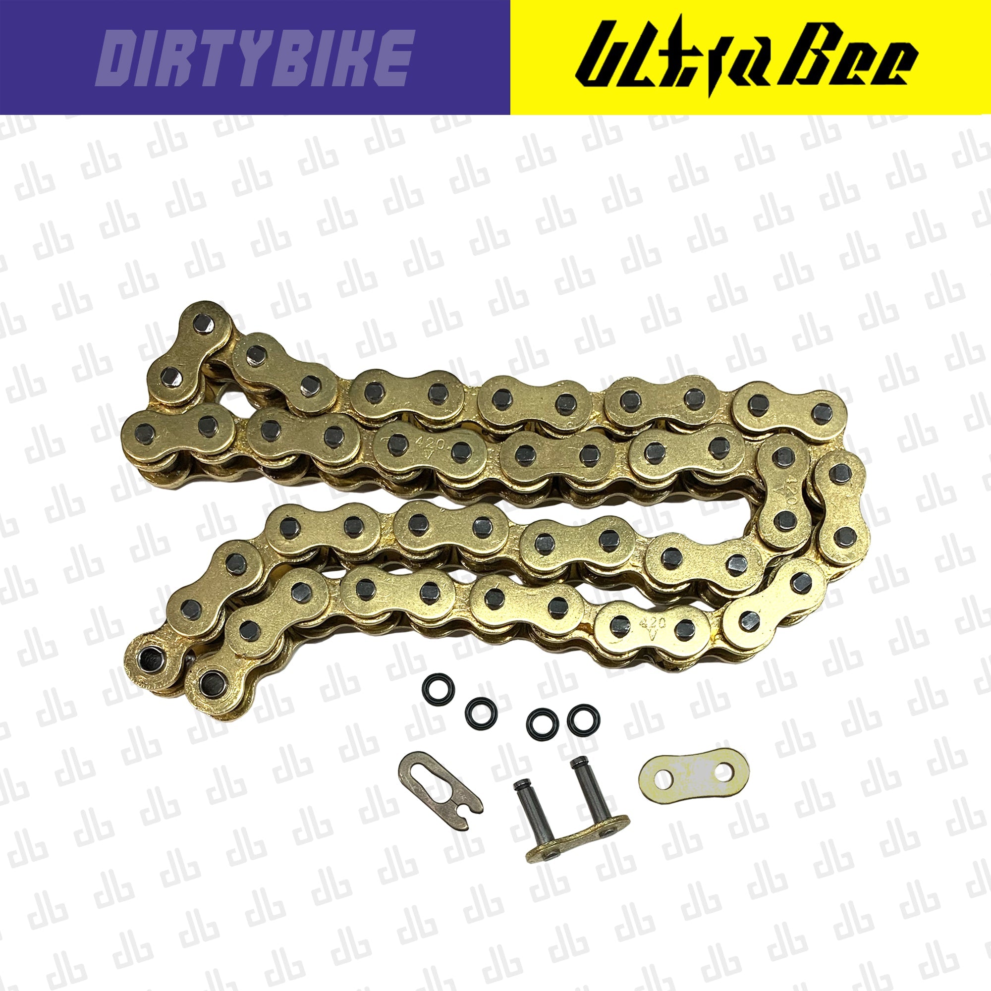 420 Primary Drive Sealed X-Ring Replacement Chain | Surron Ultra Bee eDirtyBike