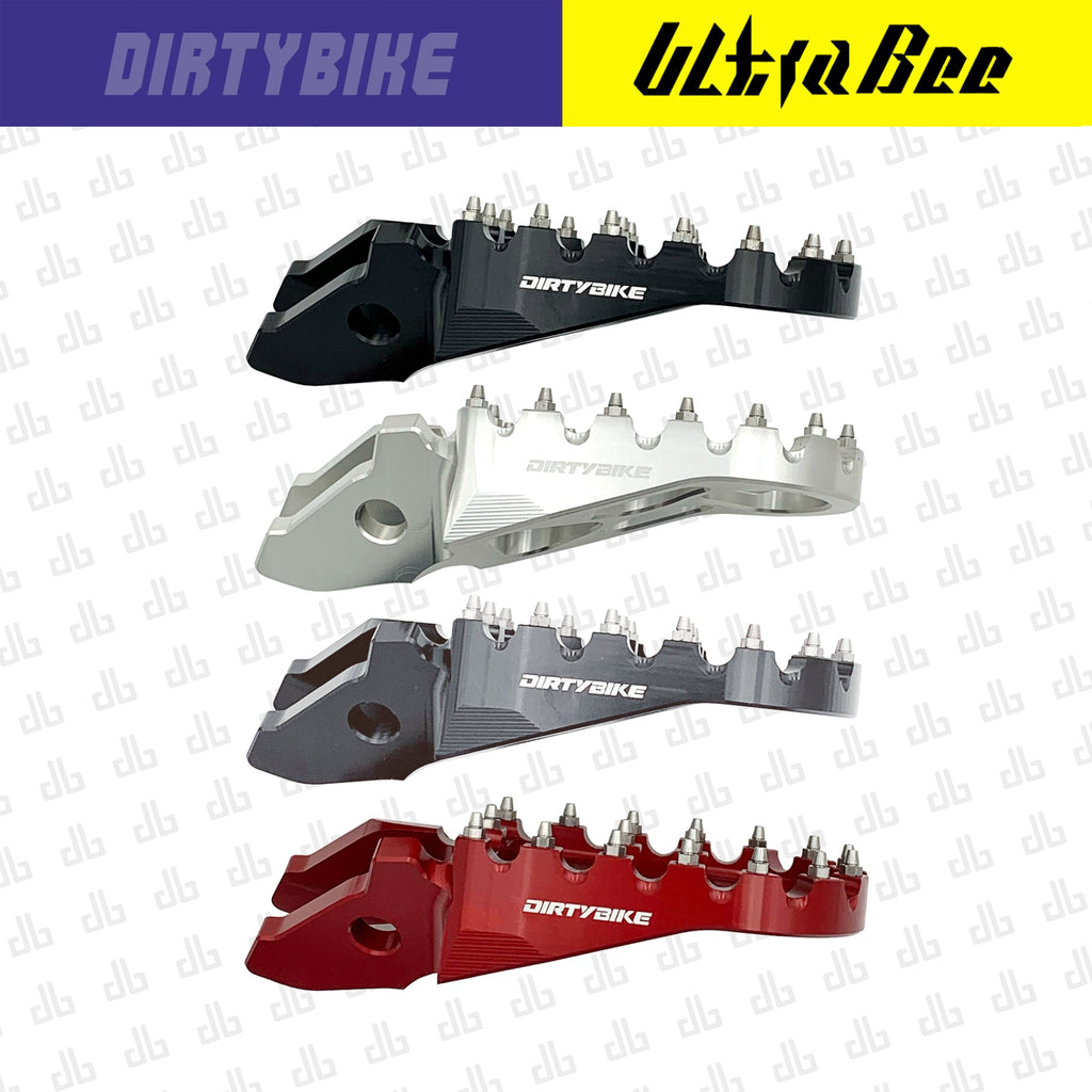 Foot Pegs Aluminum CNC Heavy Duty | Sur-Ron Ultra Bee eDirtyBike