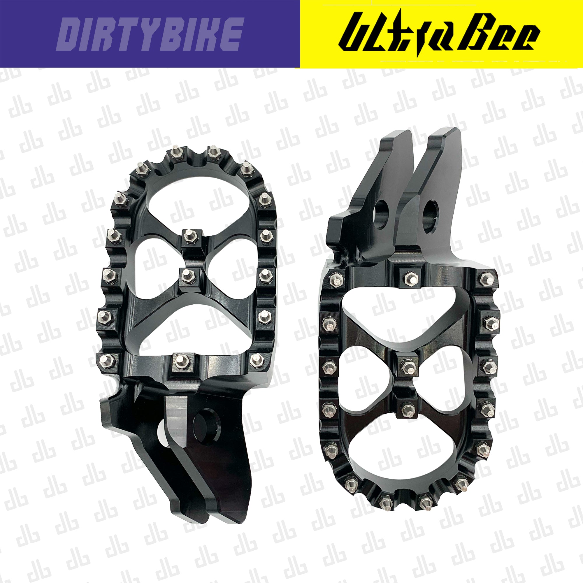 Foot Pegs Aluminum CNC Heavy Duty | Sur-Ron Ultra Bee eDirtyBike