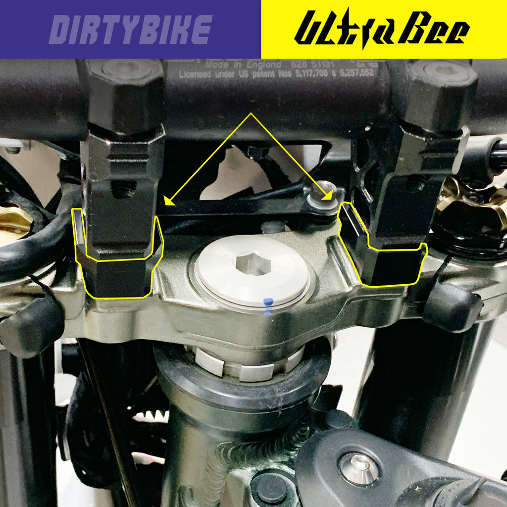 Handlebar Riser CNC Aluminum 15mm | Surron Ultra Bee eDirtyBike