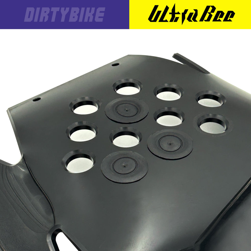 Hard Enduro Skid Plate Mud Plugs | Surron Ultra Bee eDirtyBike