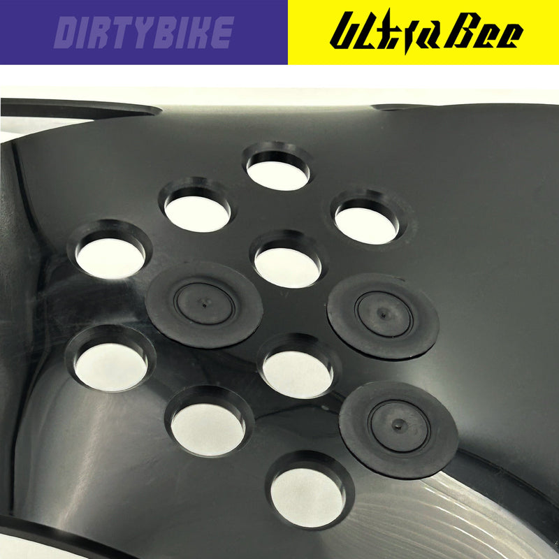 Hard Enduro Skid Plate Mud Plugs | Surron Ultra Bee eDirtyBike