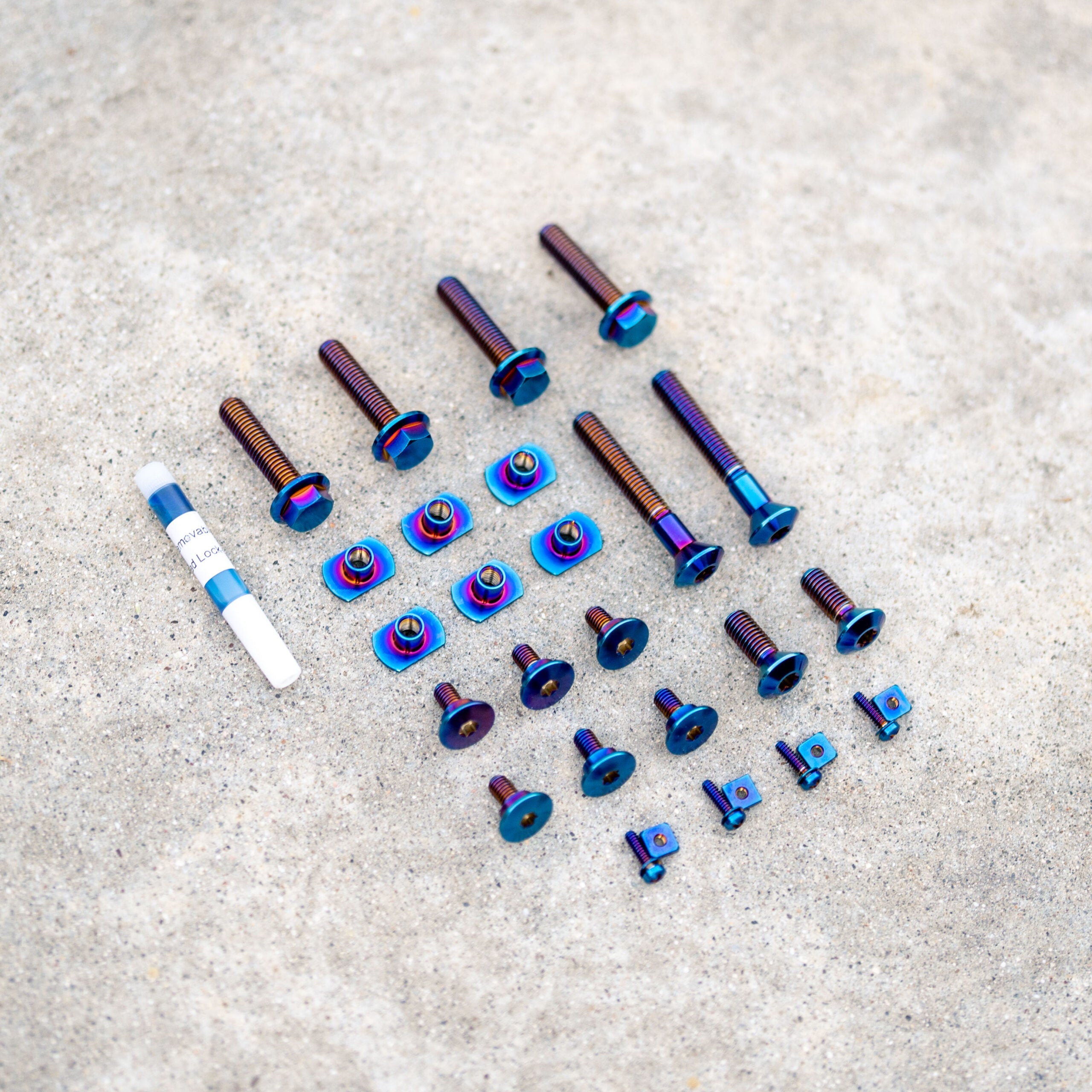 Cycra Titanium Bolt Kit (Collective) Warp9Racing