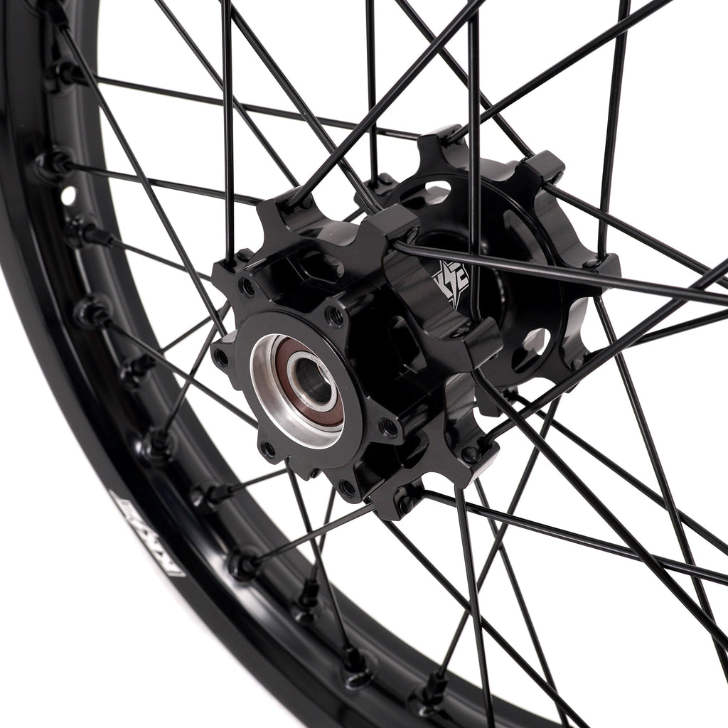 US Stock KKE 1.85*16" All-black Rear Rims Fit Talaria Sting MX3 / Talaria Sting R MX4 E-bike Wheels KKE Racing