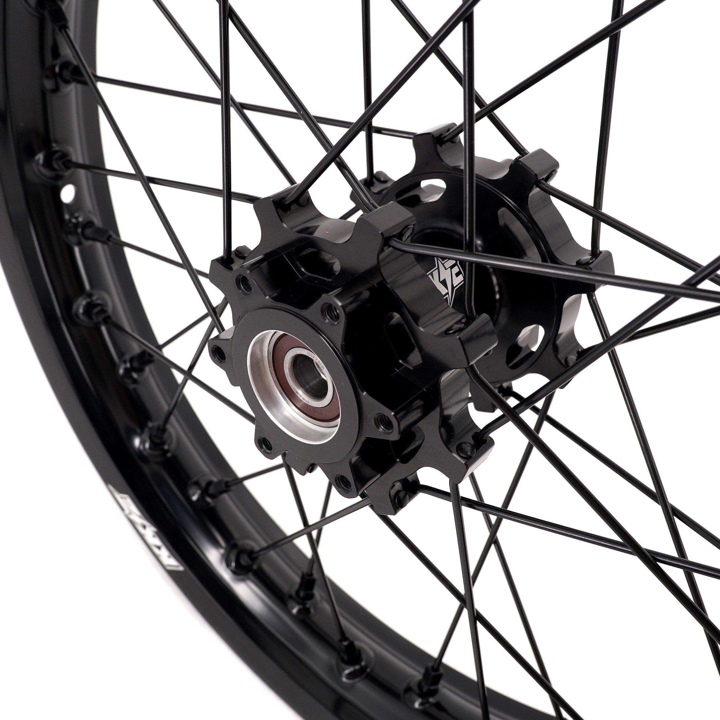US Stock KKE 1.85*16" All-black Rear Rims Fit Talaria Sting MX3 / Talaria Sting R MX4 E-bike Wheels KKE Racing