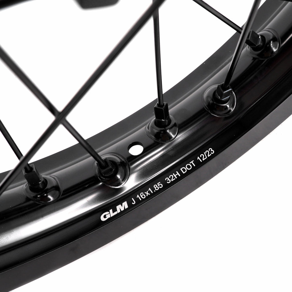 US Stock KKE 1.85*16" All-black Rear Rims Fit Talaria Sting MX3 / Talaria Sting R MX4 E-bike Wheels KKE Racing