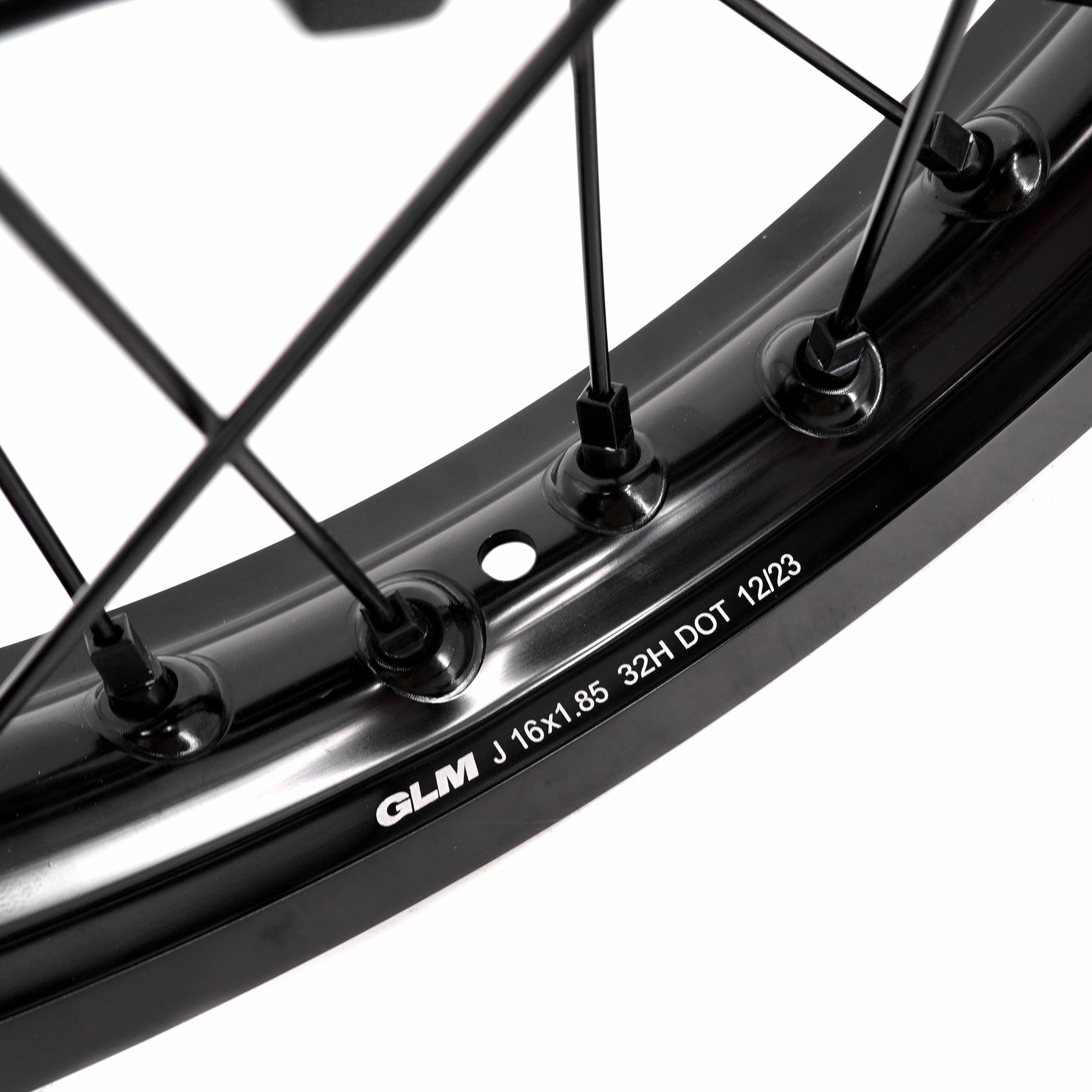 US Stock KKE 1.85*16" All-black Rear Rims Fit Talaria Sting MX3 / Talaria Sting R MX4 E-bike Wheels KKE Racing