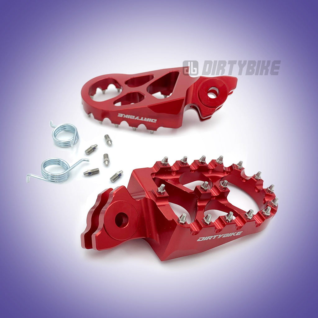 CNC Aluminum Foot Pegs eDirtyBike