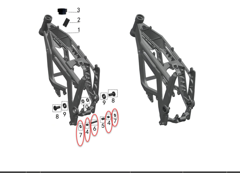 Bearing Kit | Lower Suspension Linkage | Talaria MX3 / MX4 eDirtyBike