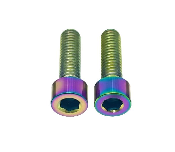 Titanium Motor Cover Bolts (Set of 2) — E-Moto Titanium Surron