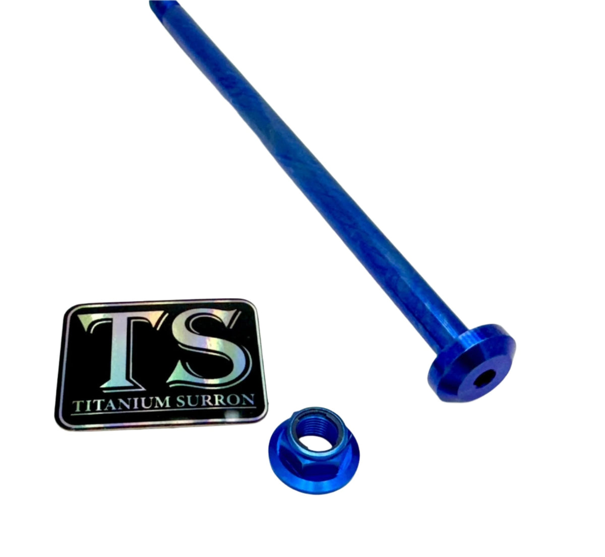 Titanium Surron LBX Jackshaft Bolt and Nut Titanium Surron
