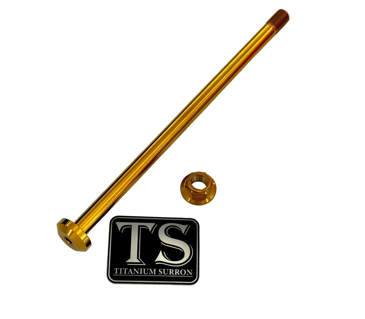 Titanium Surron LBX Jackshaft Bolt and Nut Titanium Surron