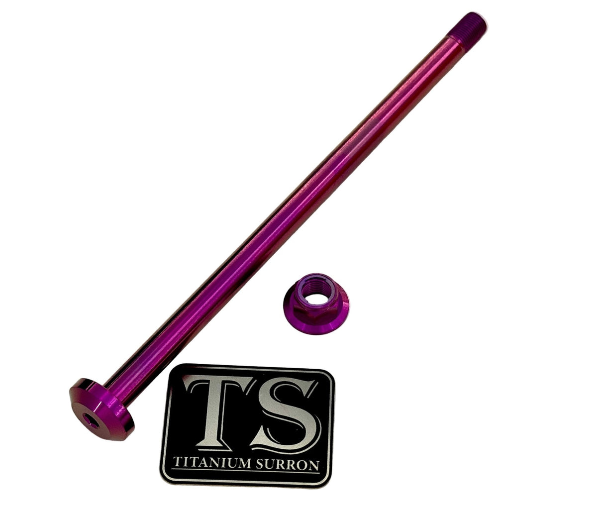 Titanium Surron LBX Jackshaft Bolt and Nut Titanium Surron