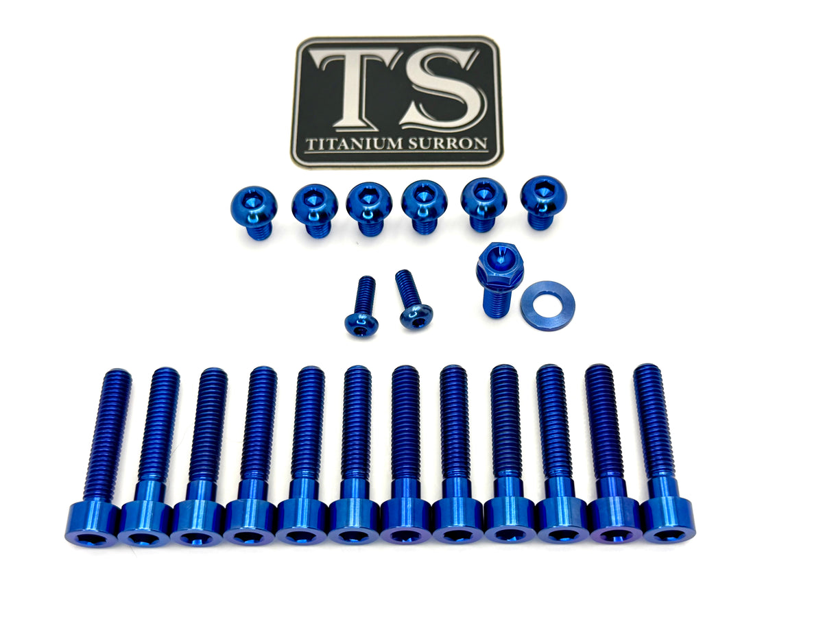 Titanium Bolt Kit for Sirris F43 Fork (22 Pieces) Titanium Surron
