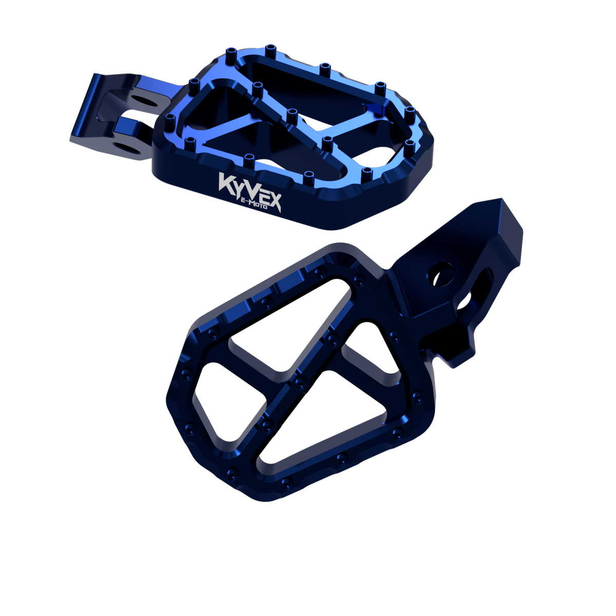 KyVex Billet Wide Foot Pegs - Ultra Bee Compatible KyVex Moto