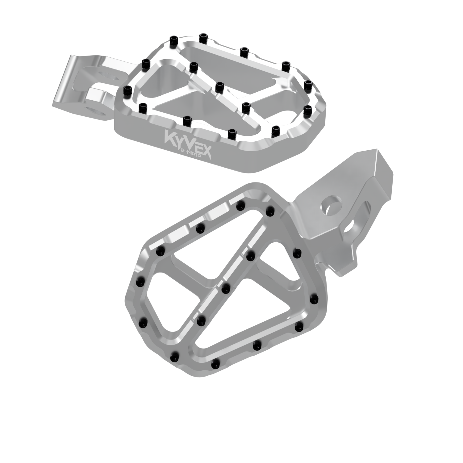KyVex Billet Wide Foot Pegs - Ultra Bee Compatible KyVex Moto