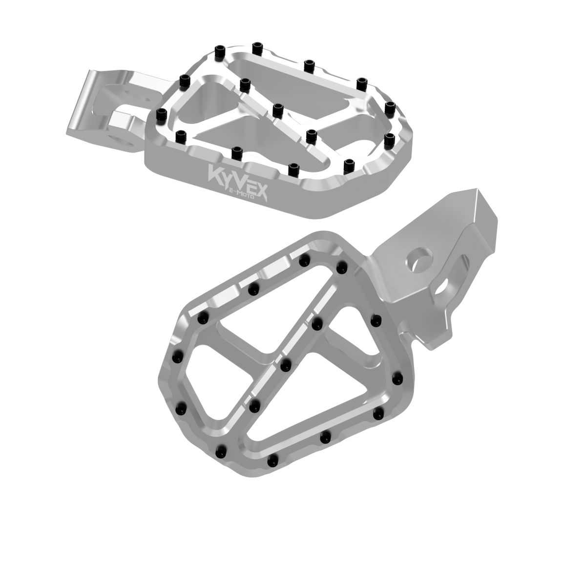KyVex Billet Wide Foot Pegs - Ultra Bee Compatible KyVex Moto