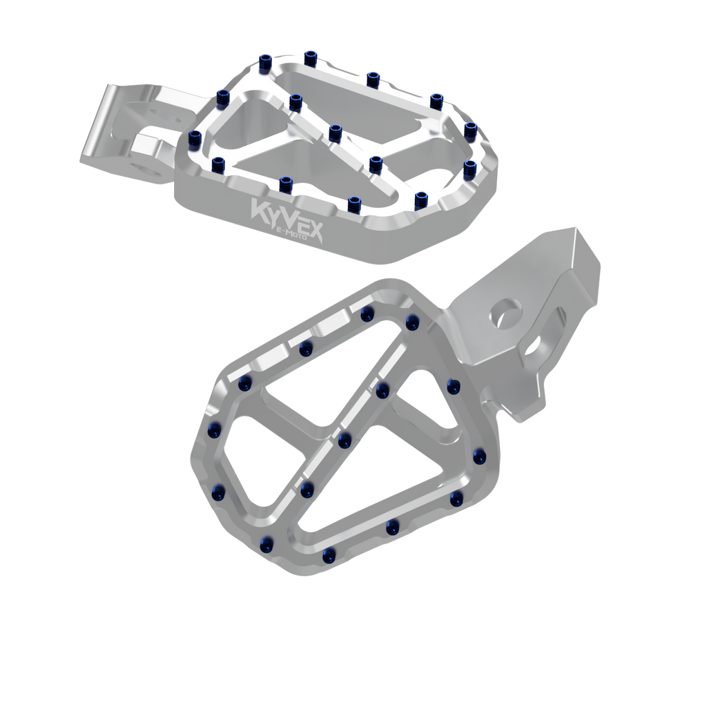 KyVex Billet Wide Foot Pegs - Ultra Bee Compatible KyVex Moto