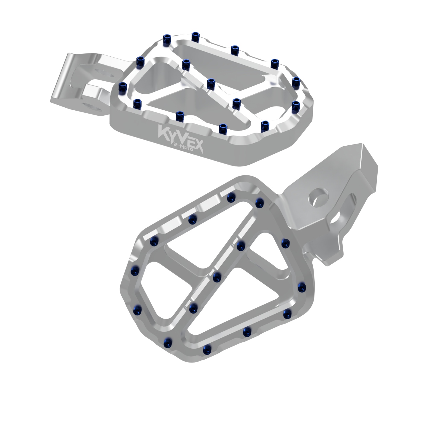 KyVex Billet Wide Foot Pegs - Ultra Bee Compatible KyVex Moto