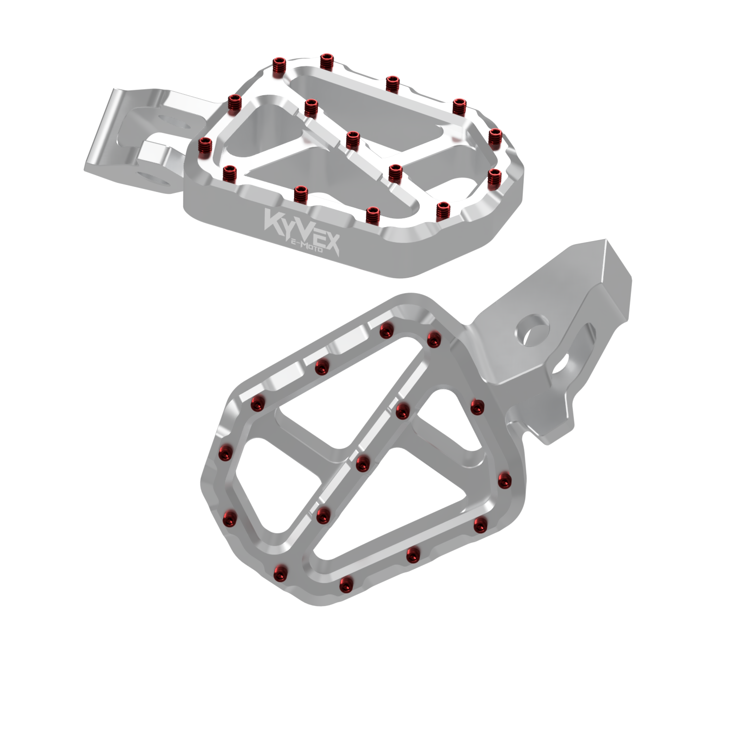 KyVex Billet Wide Foot Pegs - Ultra Bee Compatible KyVex Moto