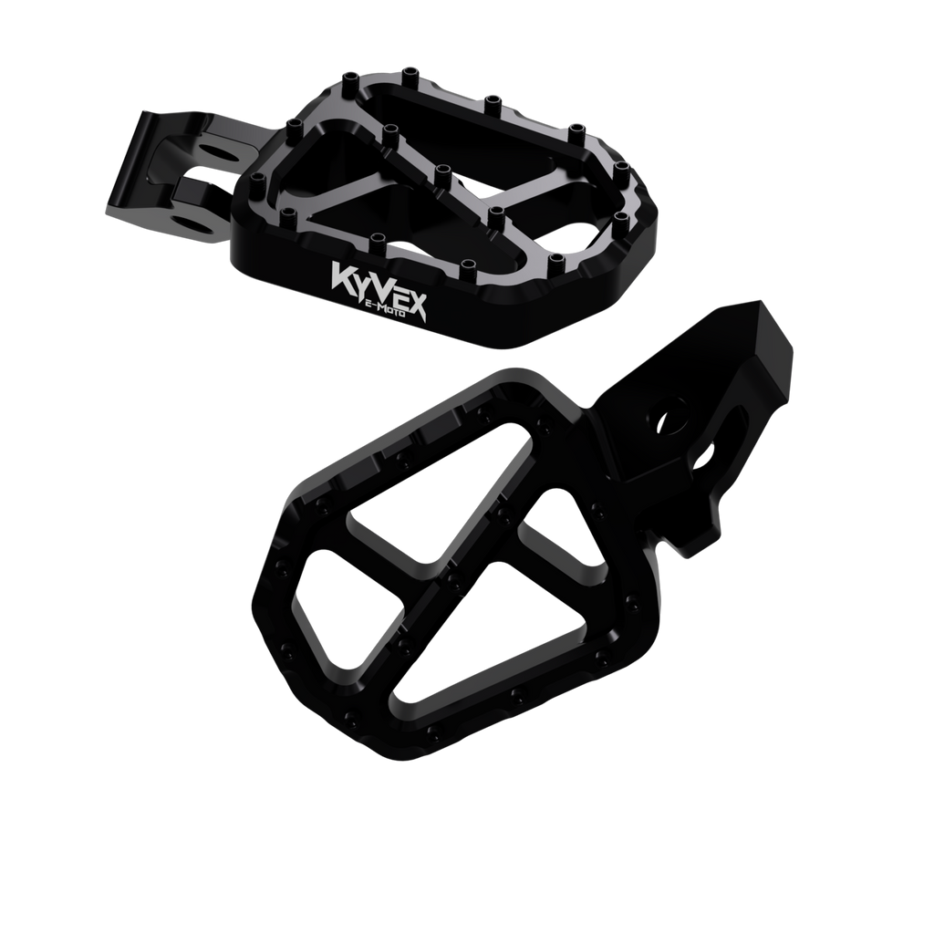 KyVex Billet Wide Foot Pegs - Ultra Bee Compatible KyVex Moto