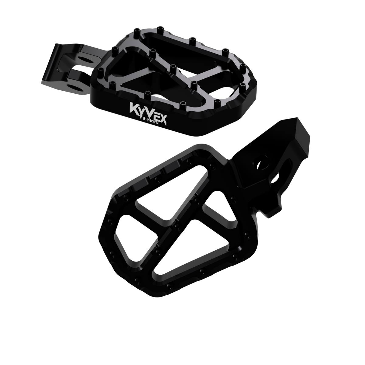 KyVex Billet Wide Foot Pegs - Ultra Bee Compatible KyVex Moto