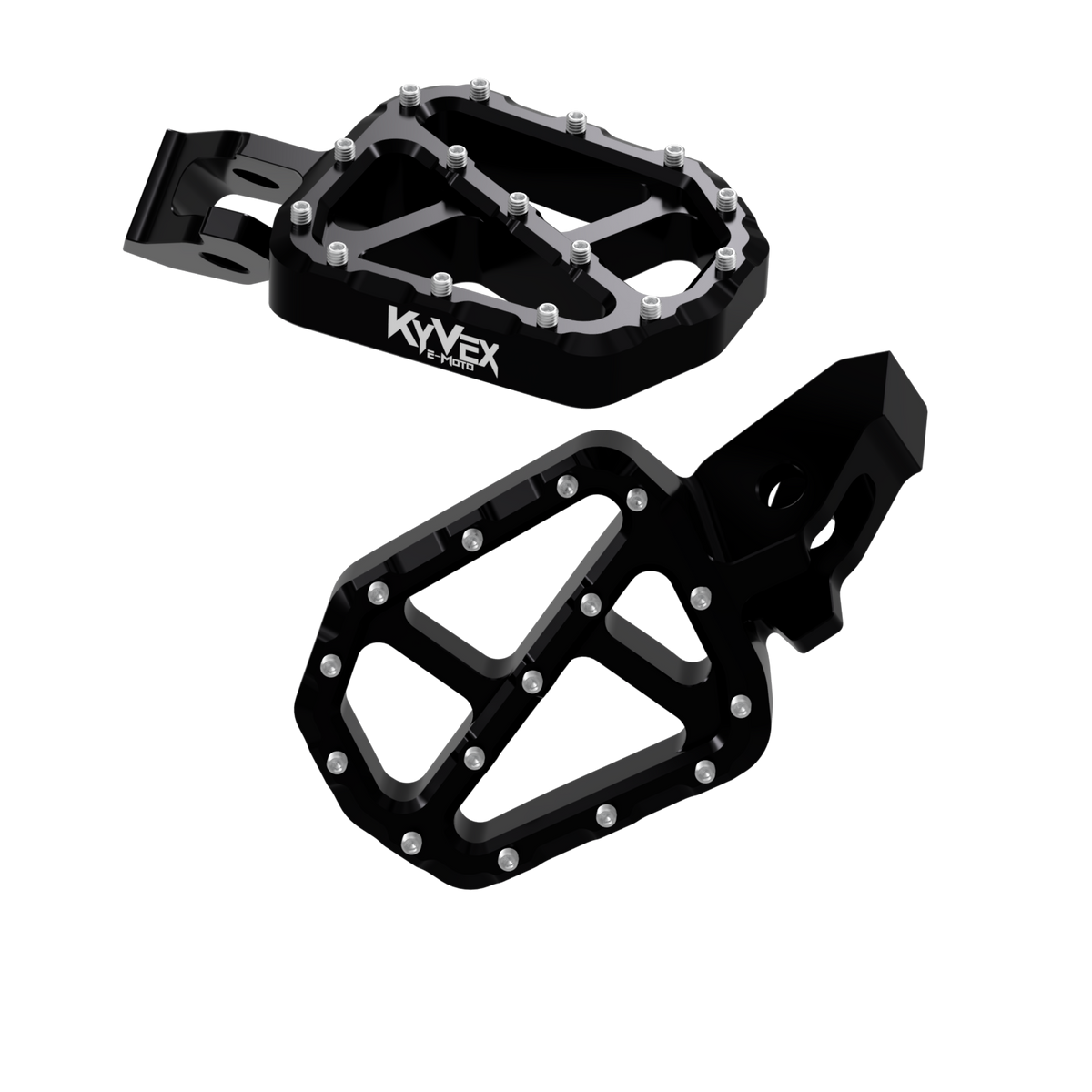 KyVex Billet Wide Foot Pegs - Ultra Bee Compatible KyVex Moto