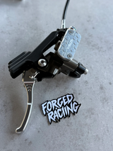 Sur-Ron Ultra Bee Brake Reservoir Cap | CNC Metal Upgrade (Black & Chrome) Forged Racing
