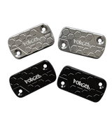 Sur-Ron Ultra Bee Brake Reservoir Cap | CNC Metal Upgrade (Black & Chrome) Forged Racing